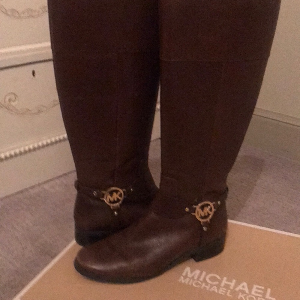 Michael kors fulton harness boot